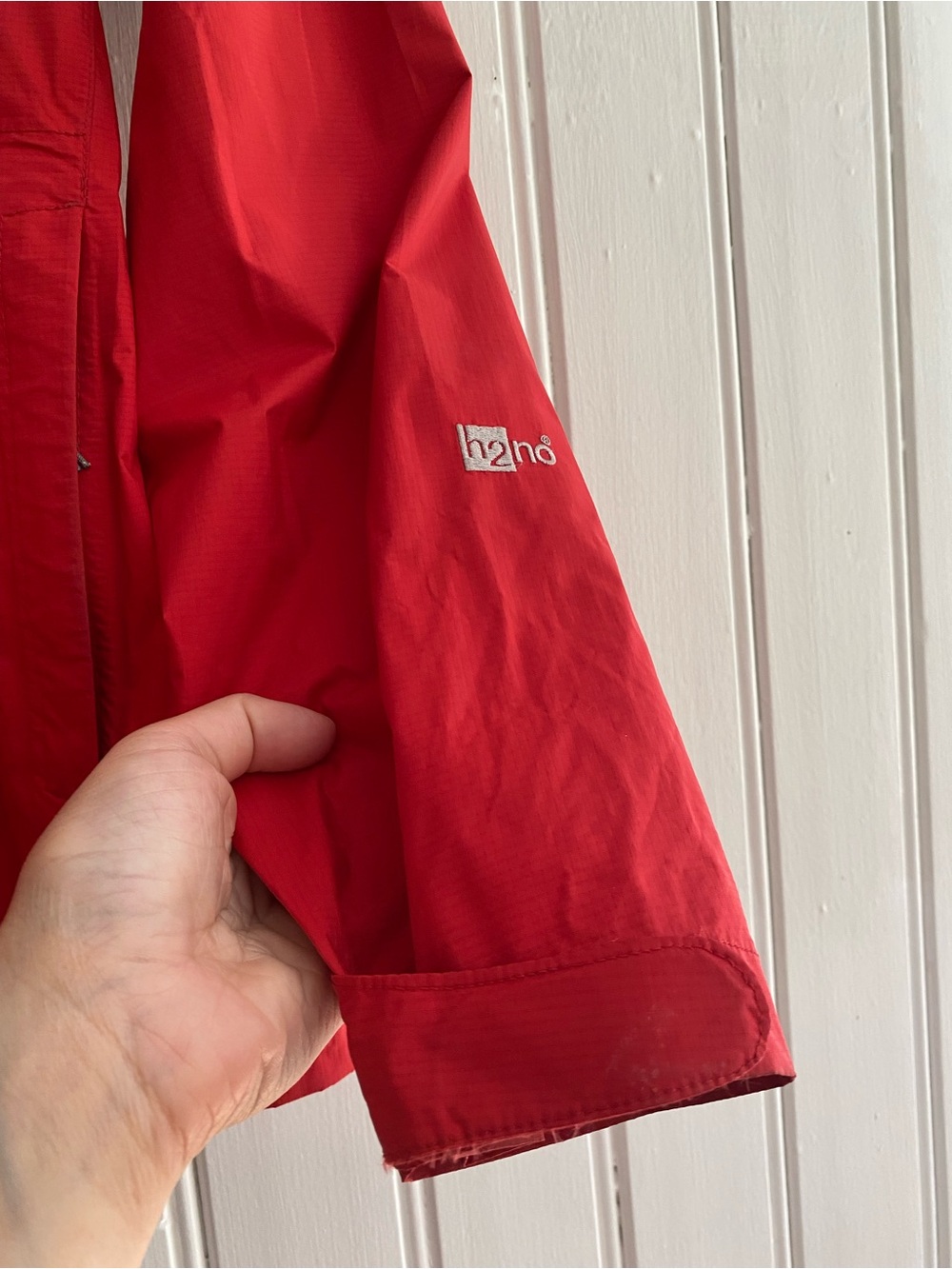 PATAGONIA h2no red rain jacket size women’s large - Picture 8 of 14